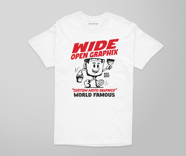 OG WIDE SVART - T-SHIRT