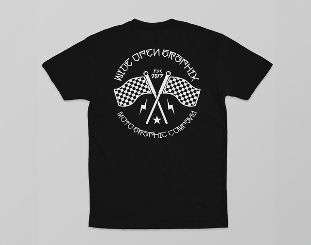 OG WIDE SVART - T-SHIRT