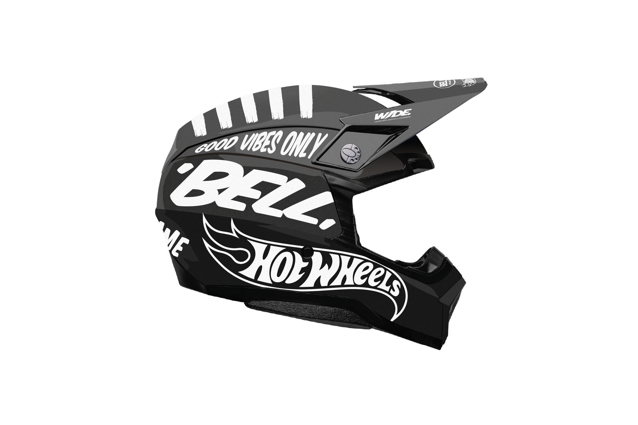 bell helmet design sticket URBAN BLACK & GRAY