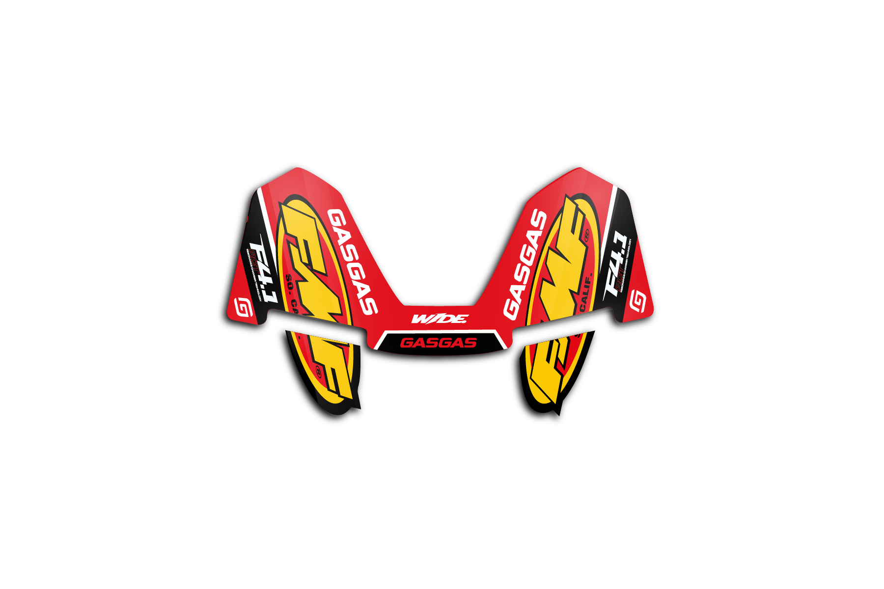 Fmf Exhaust Logo Exhaust Graphics For FMF Factory 4.1 Green & Black