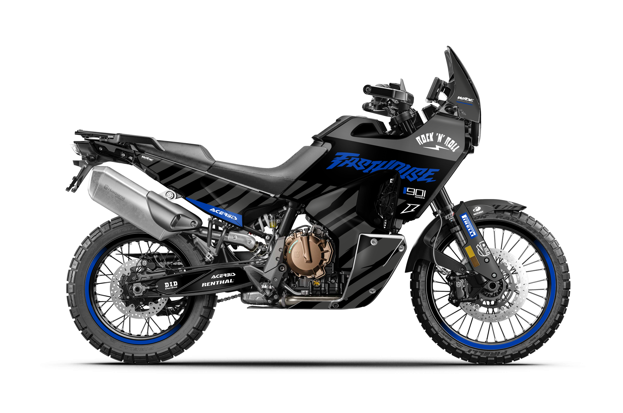 TREY GRAY BLUE HUSQVARNA NORDEN 901 GRAPHICS KIT – WIDEOPENGRAPHIX