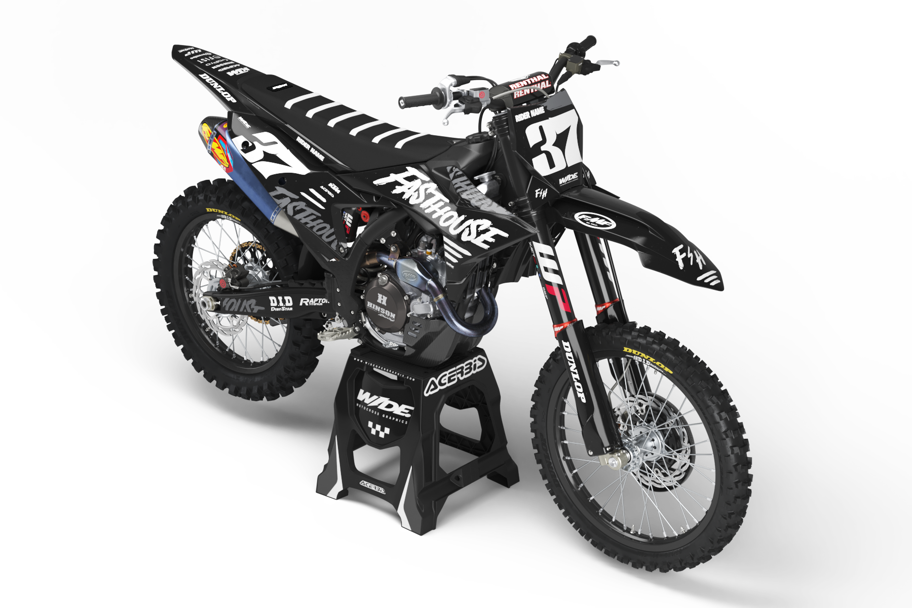 Ktm Graphics Kit KTM Factory Graphics Kit 200/390 Duke 2017 2023 KTM