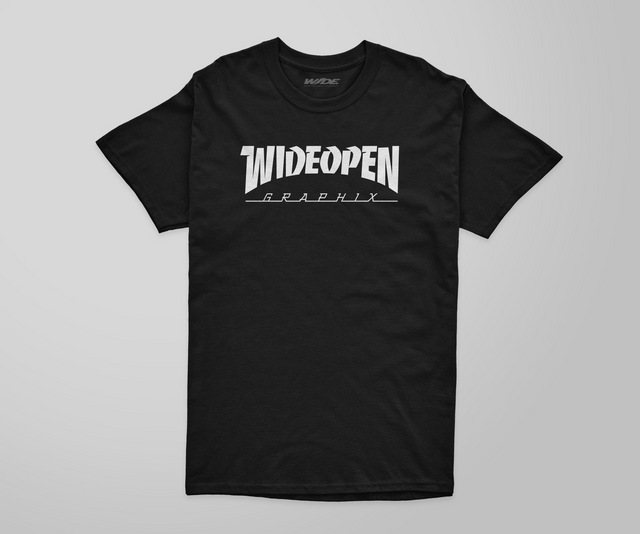 OG WIDE SVART - T-SHIRT