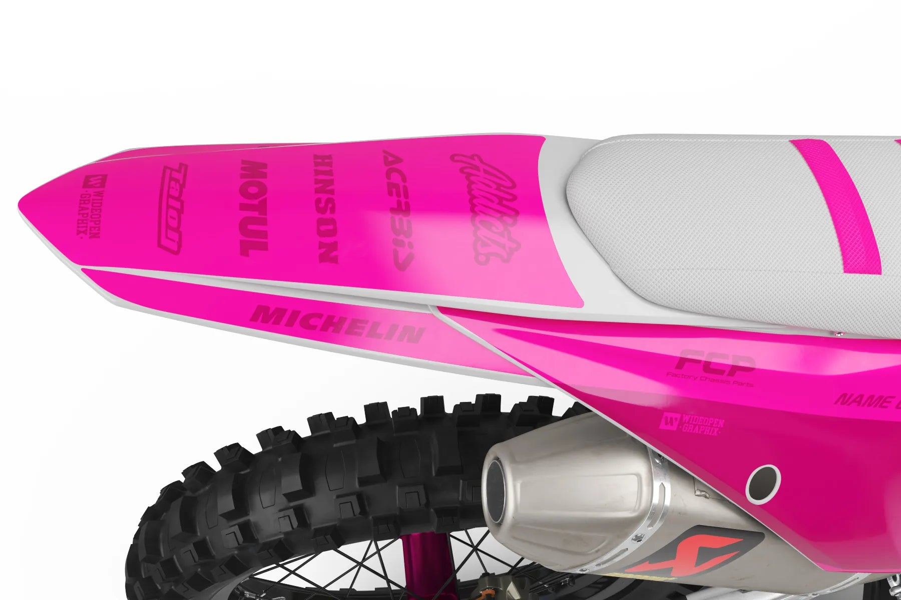 PARALLAX GRAY/PINK - KTM FULL GRAPHICS KIT – WIDEOPENGRAPHIX