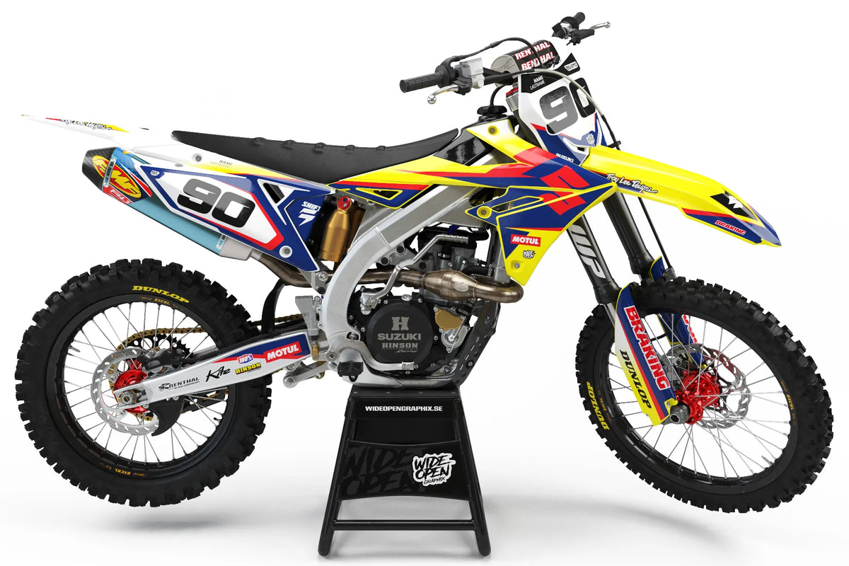 UNDEFEATED - SUZUKI FULL GRAPHICS KIT – WIDEOPENGRAPHIX
