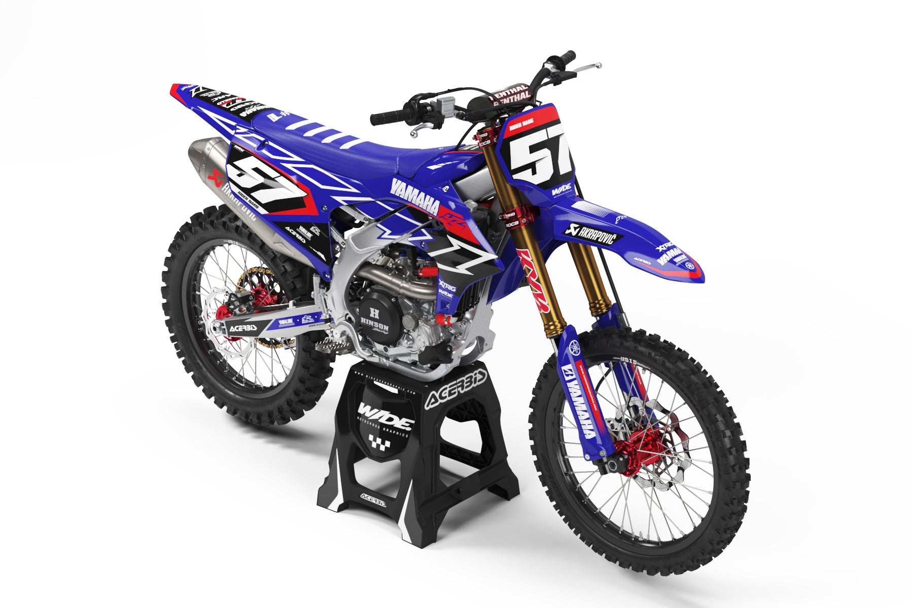 YAMAHA 赤 タンク グラフィックデザイン GRID RED - YAMAHA FULL GRAPHICS KIT – WIDEOPENGRAPHIX